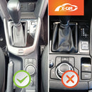 Gear Box Shifter Frame for Mazda CX-3 Auto 2015-Onwards Carbon Fibre Style-4