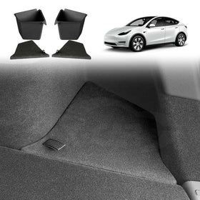 Tesla Model Y 2022-2025 Rear Trunk Storage Bins Boxes with Lids