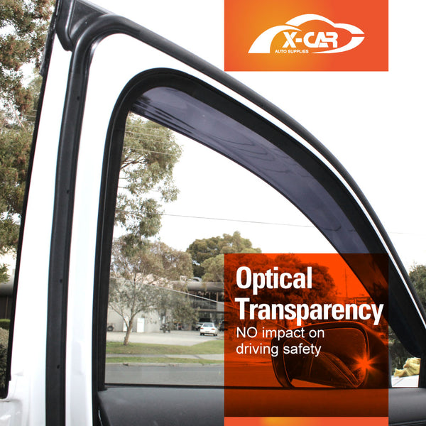 Weathershields for Holden Rodeo 2003-2008 RA Series Dual Cab