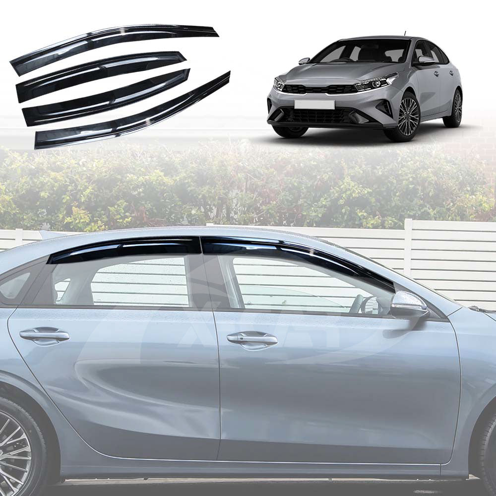 Weathershields for Kia Cerato Sedan 2018-2024 Car Weather Shields Wind Deflectors Sun Visors