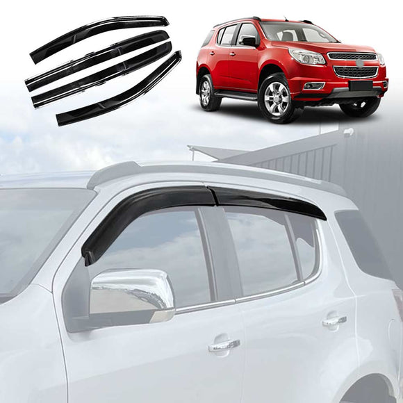 Weathershields for Holden Colorado 7 2012-2016 Car Weather Shields Wind Deflectors Sun Visors