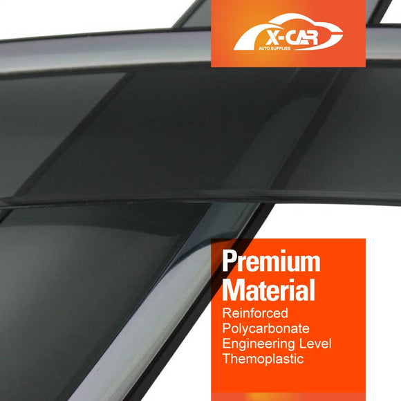 Weathershields for Nissan Xtrail X-trail T32 2013-2022 Car Weather Shields Wind Deflectors Sun Visors