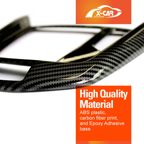 Gear Box Shifter Frame for Mazda 2 DJ DL Auto 2014-Onwards Carbon Fibre Style