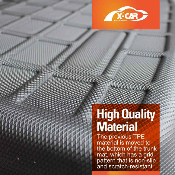 Tesla Model Y Interior Liners Set 3D All-Weather Cargo Mats 2022-2025