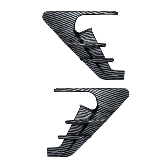 Carbon Fibre Style Trim Side Cameras Cover for Tesla Model 3 2017-2023 and Model Y 2021-2025