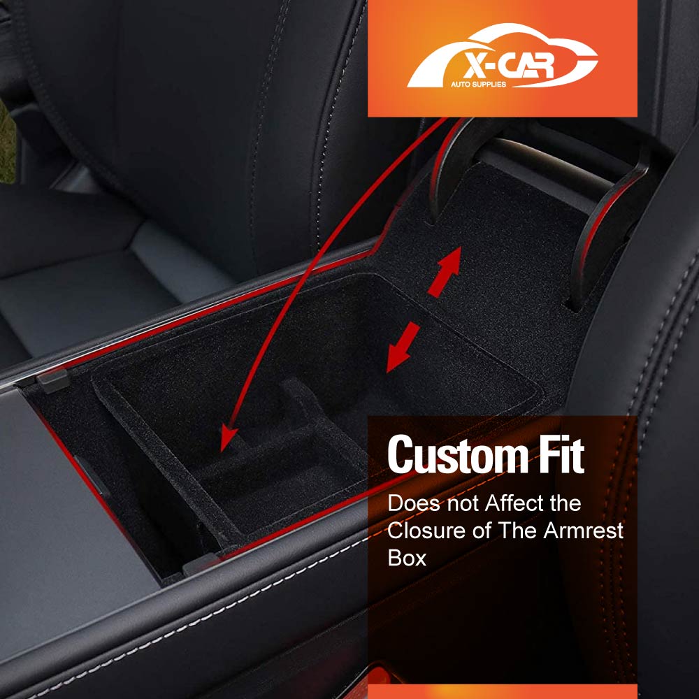Centre Console Organizer Tray for Tesla Model 3 2021-2023 and Model Y 2021-2025