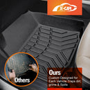 3D Floor Mats for Toyota Fortuner 2015-Onwards All-Weather Liners-4