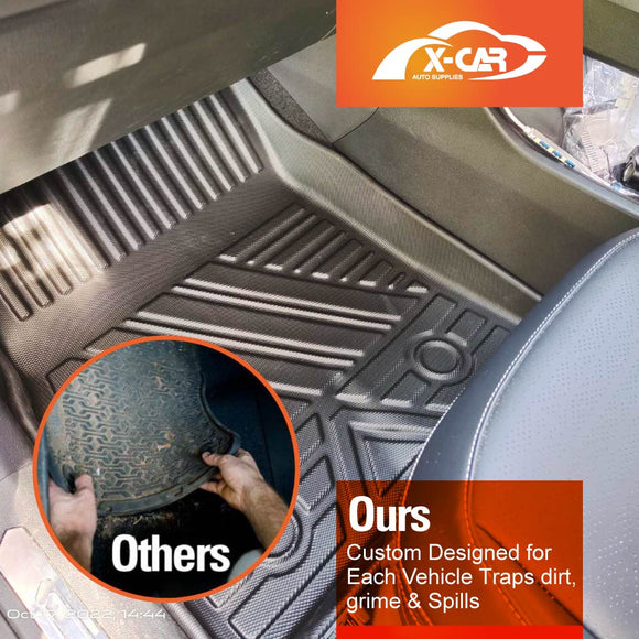 3D Floor Mats for GWM Haval H6 / H6 GT / Hybrid 2021-Onwards All-Weather Liners