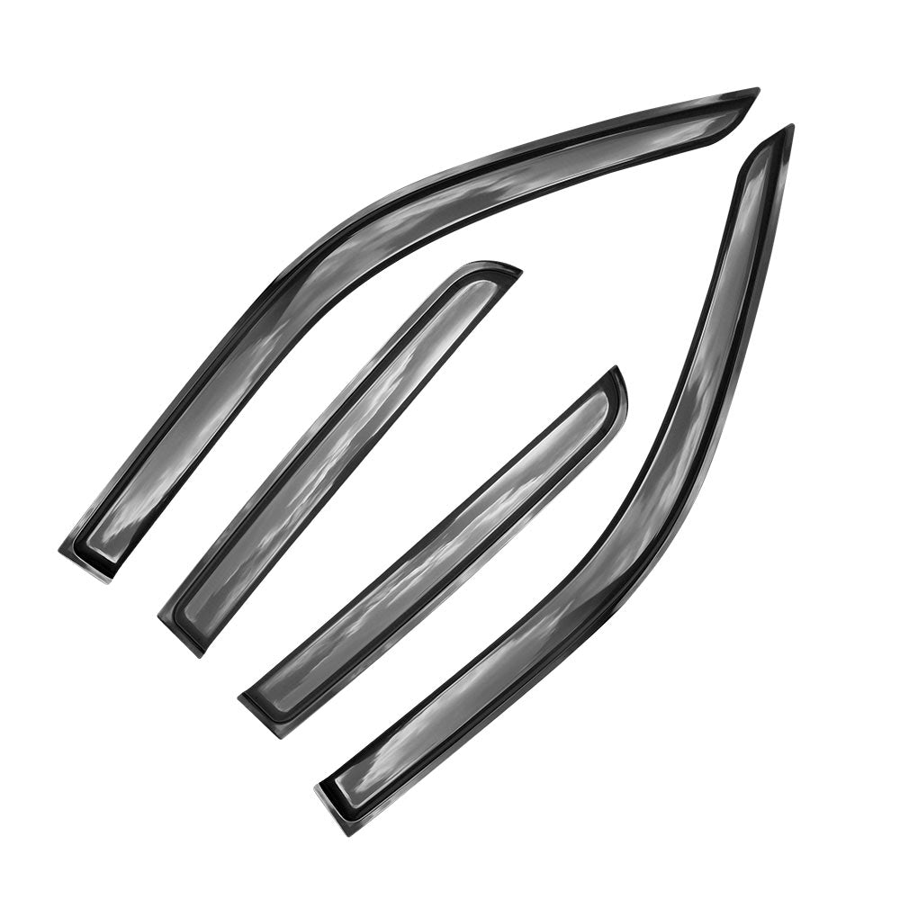 Weathershields for Holden Colorado Dual Cab RC Series 2008-2011 Car Weather Shields Wind Deflectors Sun Visors - 0