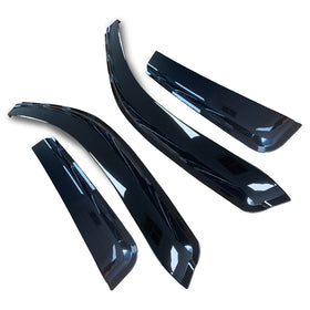 WeatherShields for Nissan Navara King Cab D23 NP300 2015-2025 Car Weather Shields Wind Deflectors Sun Visors - 0