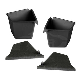Tesla Model Y 2022-2025 Rear Trunk Storage Bins Boxes with Lids - 0