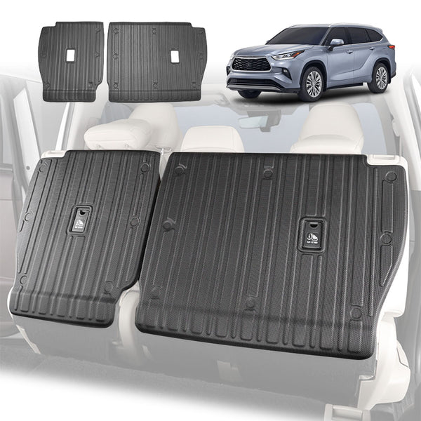 Boot Liner Back Seats Protector for TOYOTA KLUGER 2021-2024