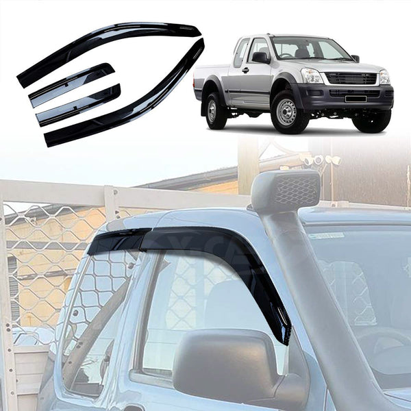 Weathershields for Holden Rodeo 2003-2008 RA Series Extra Cab Car Weather Shields Wind Deflectors Sun Visors