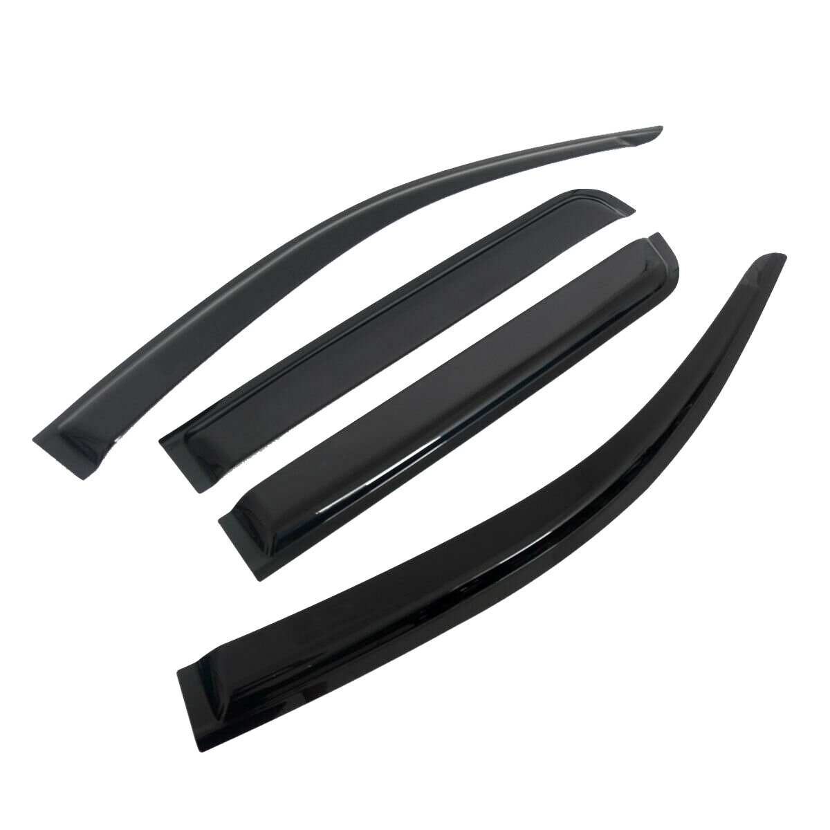 Weathershields for Isuzu D-MAX DMAX Dual Cab 2012-2020 Car Weather Shields Wind Deflectors Sun Visors - 0