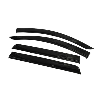 Weathershields for Mitsubishi Pajero Sport 2015-2025 Car Weather Shields Wind Deflectors Sun Visors - 0