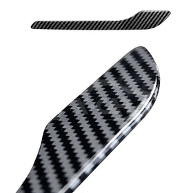 Carbon Fibre Style Door Handle Cover For Tesla Model 3 2017-2023 and Model Y 2021-2025 - 0