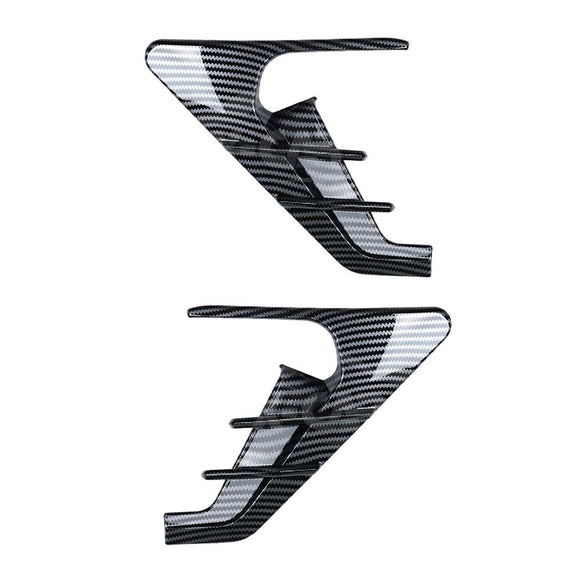 Carbon Fibre Style Trim Side Cameras Cover for Tesla Model 3 2017-2023 and Model Y 2021-2025