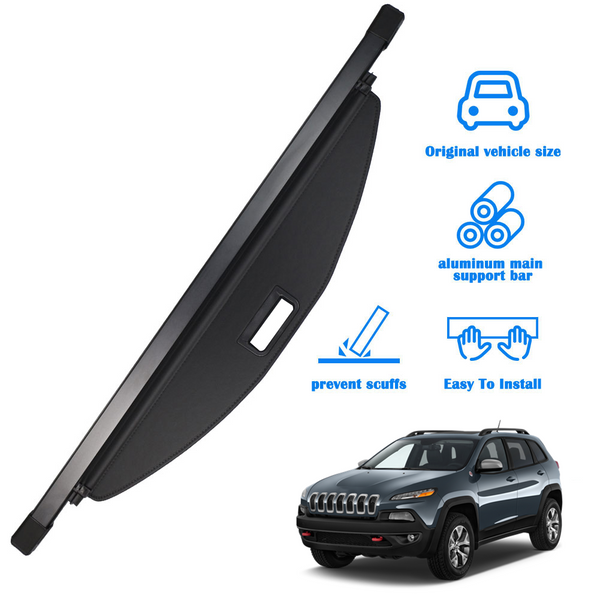 Retractable Cargo Cover For Jeep Cherokee KL 2014-2022