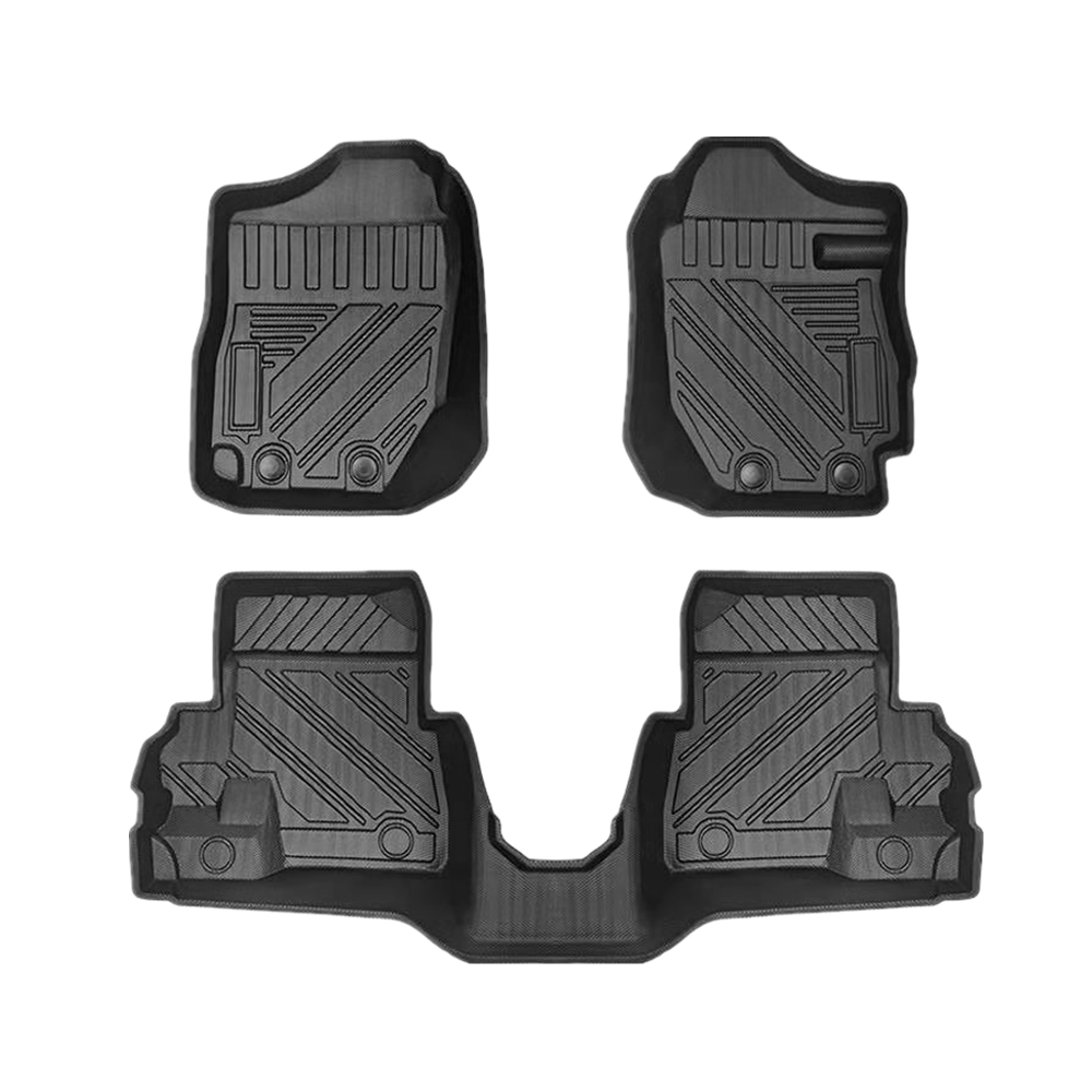 3D Floor Mats for Suzuki Jimny 3-Door Manual Transmission 2018-2025 All-Weather Car Liners - 0
