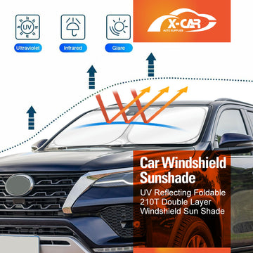 WindScreen Sun Shade for Toyota Fortuner 2015-Onwards - 0