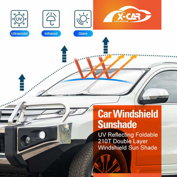 WindScreen Sun Shade for Mitsubishi Pajero Sport 2016-2025 - 0