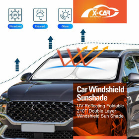 WindScreen Sun Shade for Hyundai Santa Fe SantaFe 2018-2023 - 0