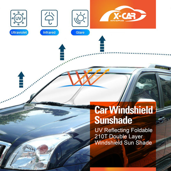 WindScreen Sun Shade for Toyota LandCruiser Prado 120 Series 2003-2009