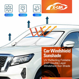 WindScreen Sun Shade for Nissan Navara 2015-2025 - 0