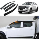 Weathershields for Holden Colorado RG 2012-2020 Car Weather Shields Wind Deflectors Sun Visors-1