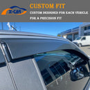 Weathershields for Isuzu D-MAX DMAX Dual Cab 2012-2020 Car Weather Shields Wind Deflectors Sun Visors-3