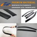 Weathershields for Toyota Fortuner 2015-Onwards Car Weather Shields Wind Deflectors Sun Visors-3