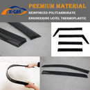 Weathershields for Suzuki Jimny 3-Door 2018-2025 Car Weather Shields Wind Deflectors Sun Visors-4