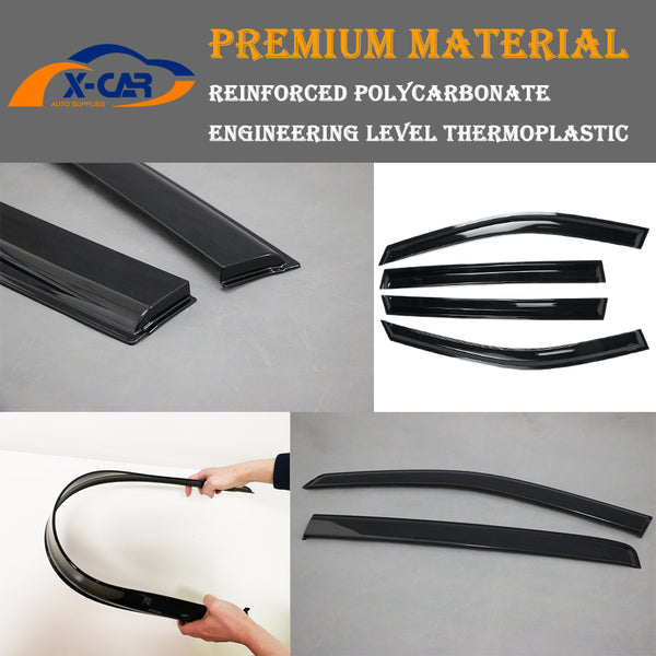 Weathershields for Toyota Rav4 Rav 4 2013-2018 Car Weather Shields Wind Deflectors Sun Visors