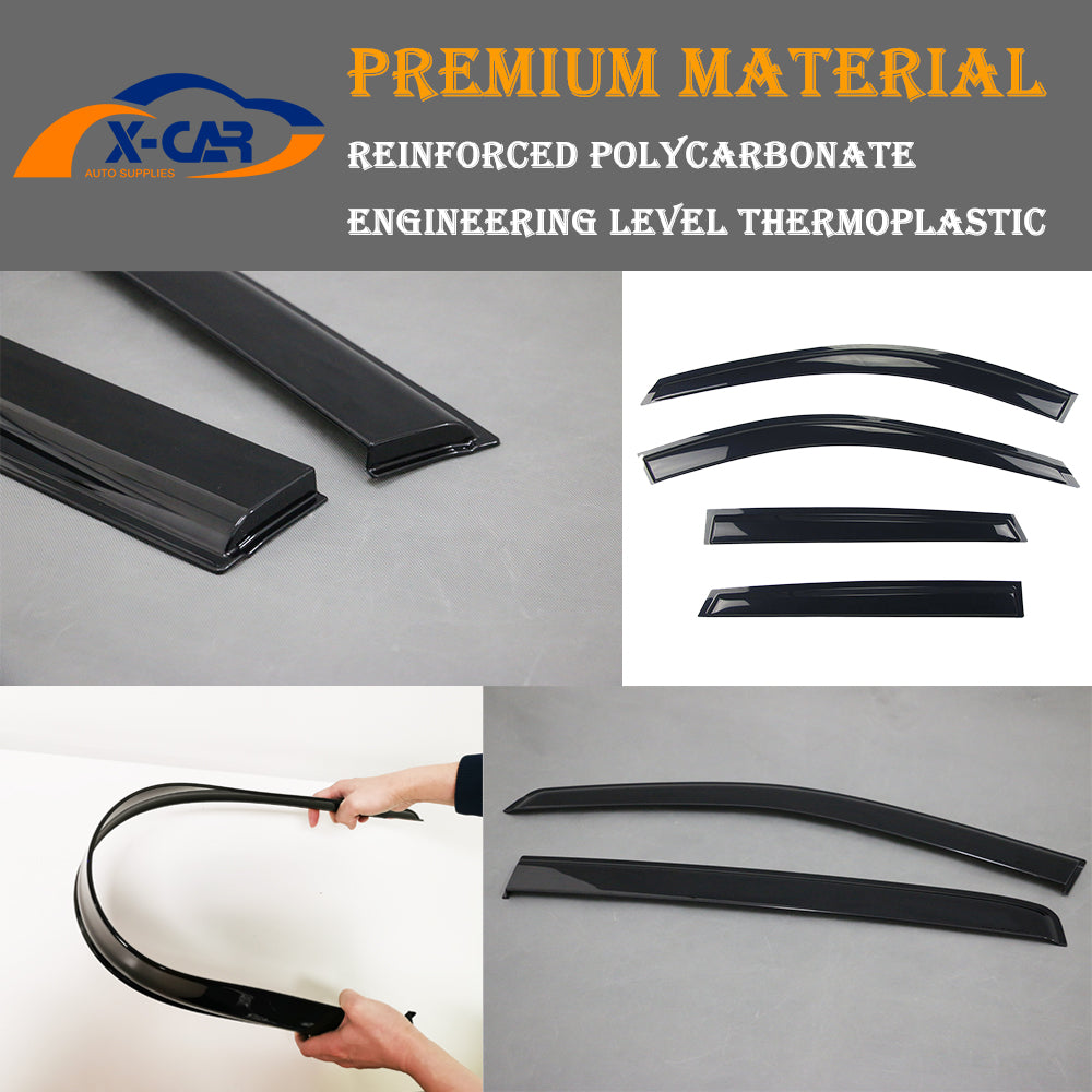 Weathershields for Honda CR-V CRV 2017-2023 Car Weather Shields Wind Deflectors Sun Visors