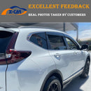 Weathershields for Honda CR-V CRV 2017-2023 Car Weather Shields Wind Deflectors Sun Visors-4