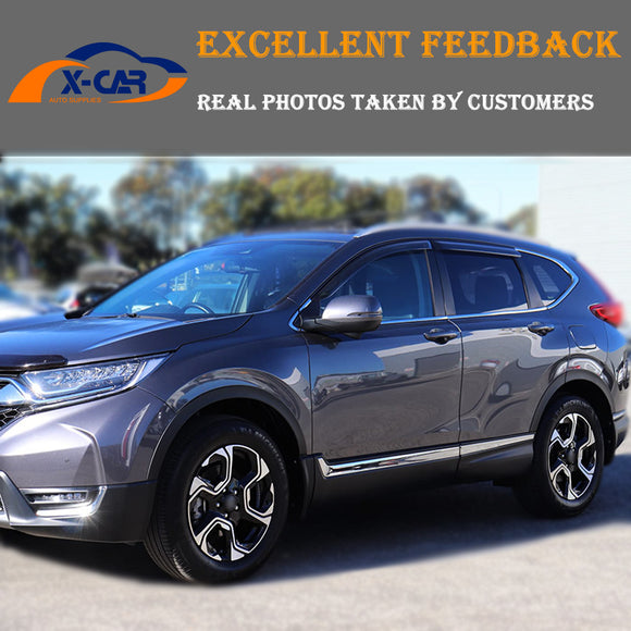 Weathershields for Honda CR-V CRV 2017-2023 Car Weather Shields Wind Deflectors Sun Visors