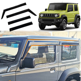 Weathershields for Suzuki Jimny 3-Door 2018-Onwards Car Weather Shields Wind Deflectors Sun Visors