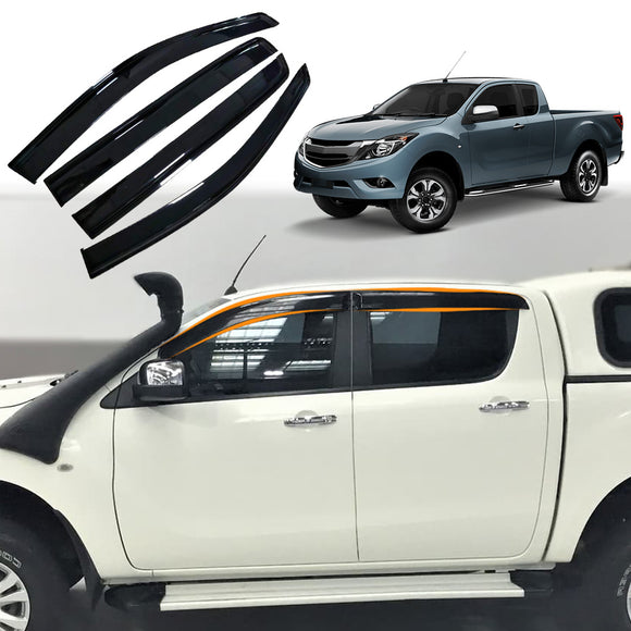 Weathershields for Mazda BT-50 BT50 Dual Cab UP UR Series 2011-2020 Car Weather Shields Wind Deflectors Sun Visors